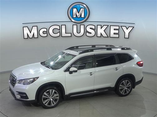 Crystal White Pearl 2021 Subaru Ascent Limited 7-Passenger