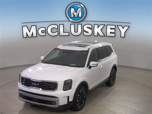 Glacial White Pearl 2024 Kia Telluride SX Prestige