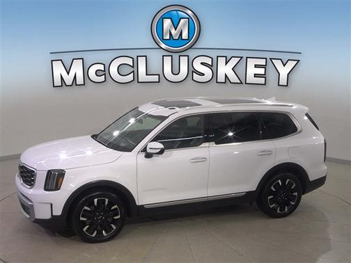Glacial White Pearl 2024 Kia Telluride SX Prestige