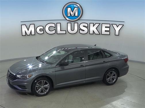 Platinum Gray Metallic 2019 Volkswagen Jetta 1.4T R-Line