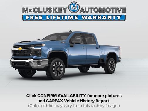 Lakeshore Blue Metallic 2025 Chevrolet Silverado 2500 LT