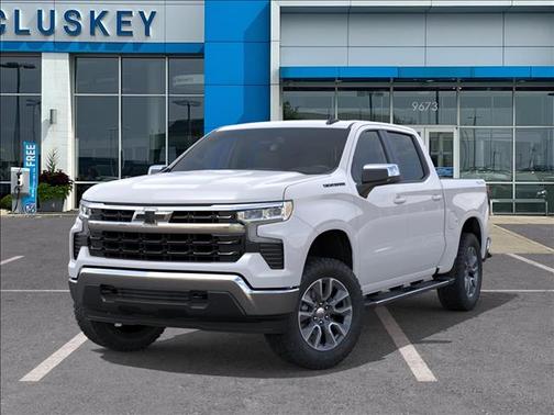 Summit White 2026 Chevrolet Silverado 1500 LT
