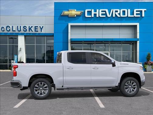Summit White 2026 Chevrolet Silverado 1500 LT