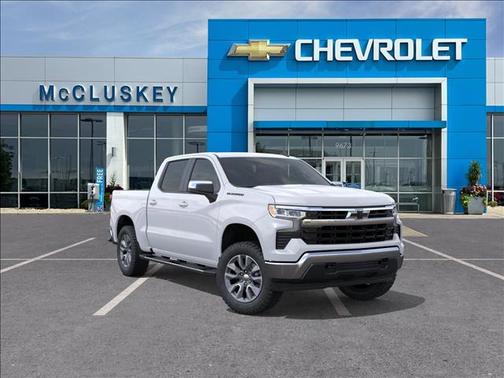 Summit White 2026 Chevrolet Silverado 1500 LT