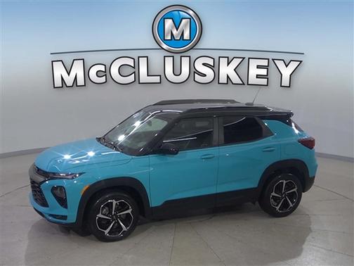 Oasis Blue 2021 Chevrolet Trailblazer RS