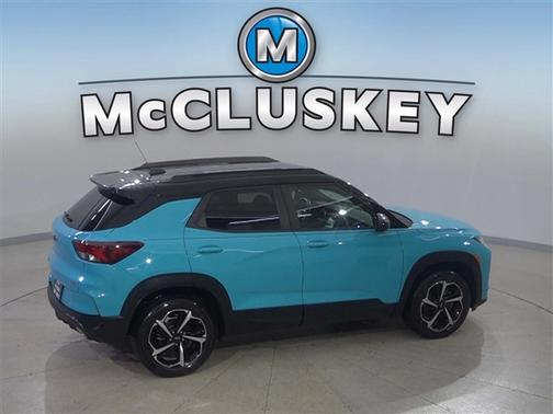 Oasis Blue 2021 Chevrolet Trailblazer RS