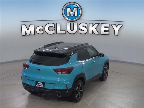 Oasis Blue 2021 Chevrolet Trailblazer RS