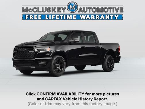 Diamond Black Crystal Pearlcoat 2025 RAM 1500 Big Horn/Lone Star