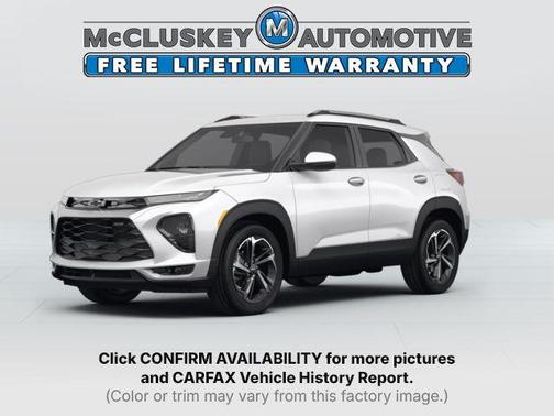 Summit White 2022 Chevrolet Trailblazer RS