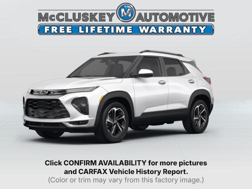 Summit White 2022 Chevrolet Trailblazer RS