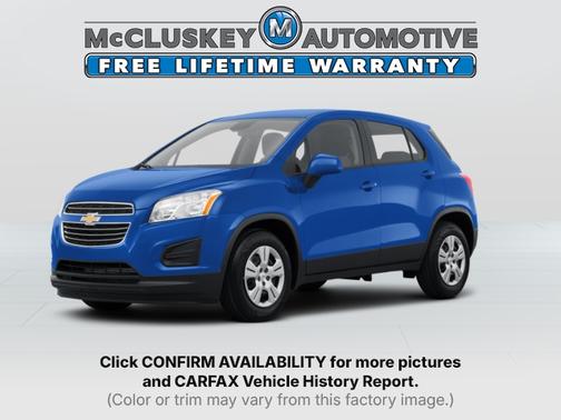 Brilliant Blue Metallic 2016 Chevrolet Trax LS
