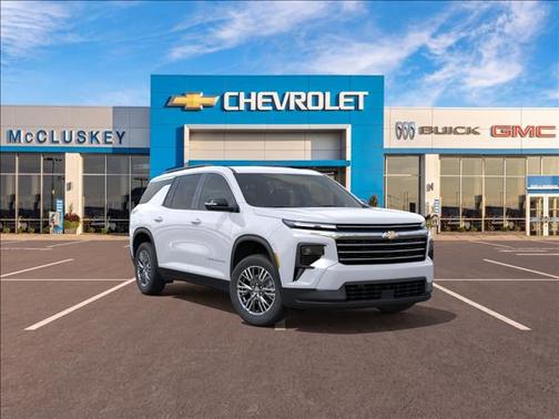 Summit White 2026 Chevrolet Traverse LT