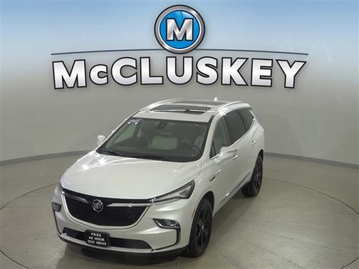 White Frost Tricoat 2023 Buick Enclave Essence AWD