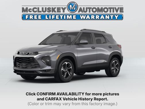 Satin Steel Metallic 2022 Chevrolet Trailblazer RS