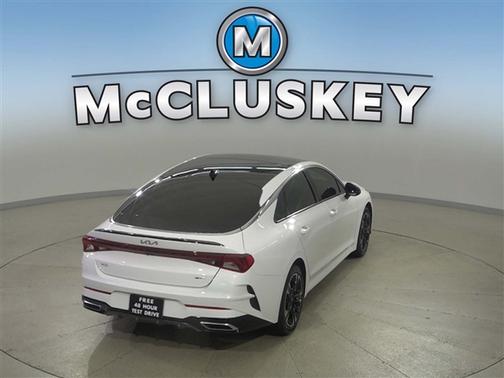 Glacial White Pearl 2024 Kia K5 GT-Line