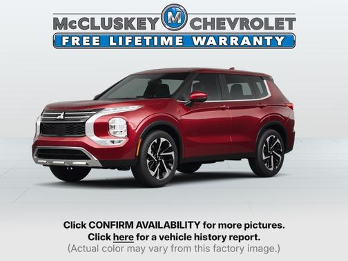 Red Diamond 2024 Mitsubishi Outlander SE 2.5 2WD