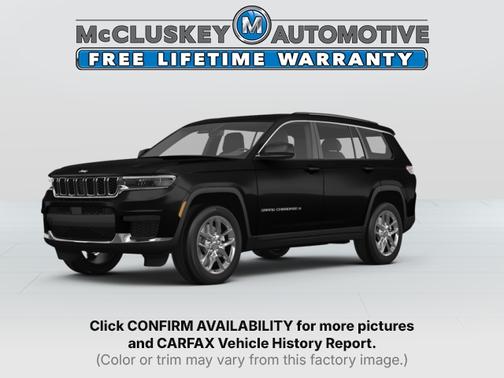 Diamond Black Crystal Pearlcoat 2022 Jeep Grand Cherokee L Altitude