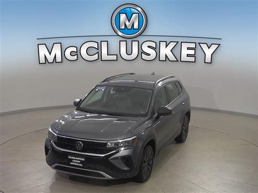 Platinum Gray Metallic 2024 Volkswagen Taos 1.5T S