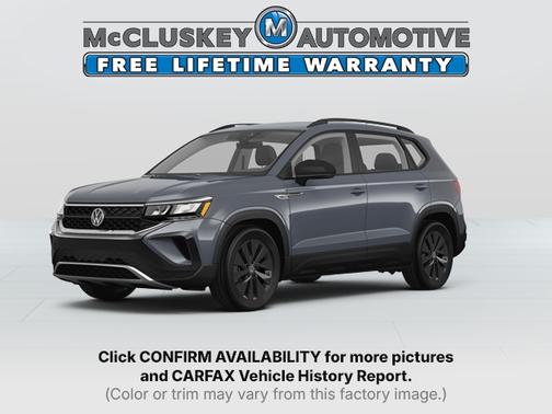 Platinum Gray Metallic 2024 Volkswagen Taos 1.5T S