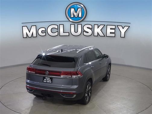 Gray 2025 Volkswagen Atlas Cross Sport 2.0T SE w/Technology
