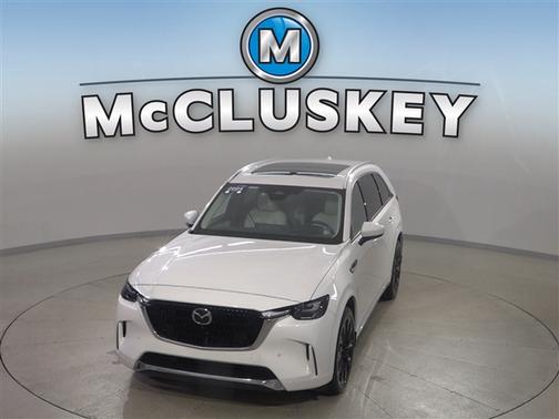 Rhodium White Premium 2024 Mazda CX-90 3.3 Turbo S Premium Plus