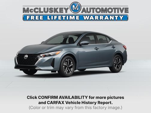 Atlantic Gray Metallic 2024 Nissan Sentra SV