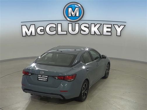 Atlantic Gray Metallic 2024 Nissan Sentra SV