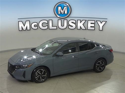 Atlantic Gray Metallic 2024 Nissan Sentra SV