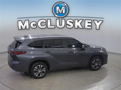 Magnetic Gray Metallic 2023 Toyota Highlander Hybrid XLE