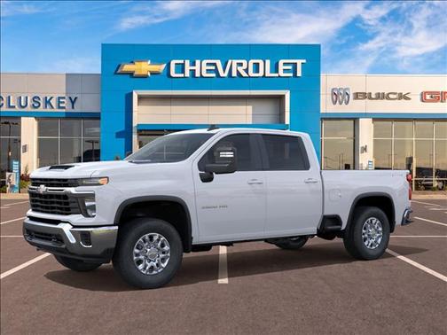 Summit White 2026 Chevrolet Silverado 3500 LT