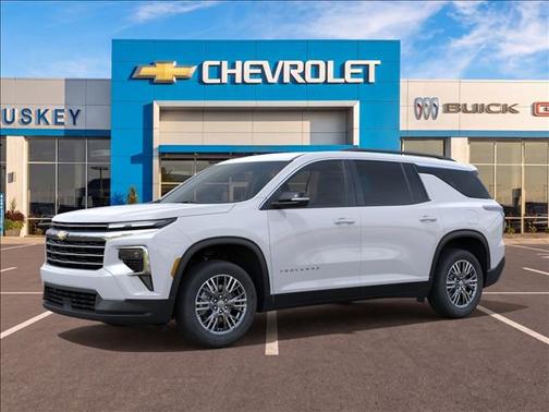 Summit White 2027 Chevrolet Traverse LT