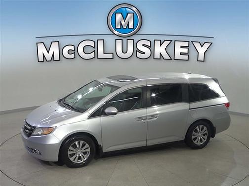 Alabaster Silver Metallic 2014 Honda Odyssey EX-L