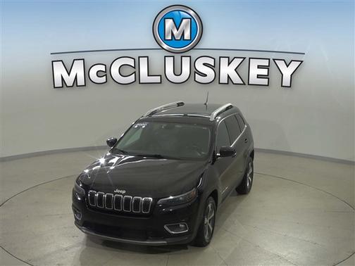 Diamond Black Crystal Pearlcoat 2020 Jeep Cherokee Limited