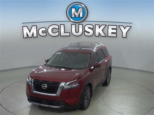 Scarlet Ember Tintcoat 2023 Nissan Pathfinder SL 4WD