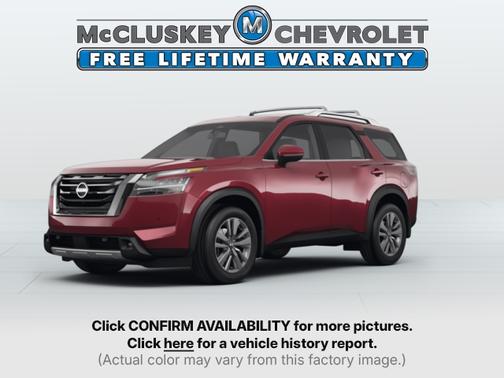 Scarlet Ember Tintcoat 2023 Nissan Pathfinder SL 4WD