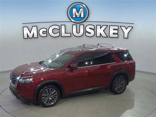 Scarlet Ember Tintcoat 2023 Nissan Pathfinder SL 4WD
