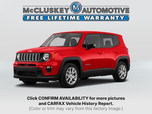 Colorado Red Clearcoat 2023 Jeep Renegade Latitude