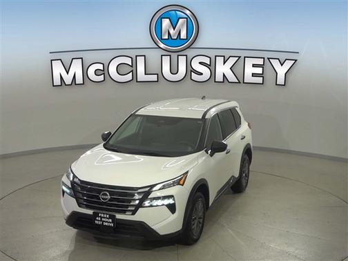 Glacier White 2024 Nissan Rogue S