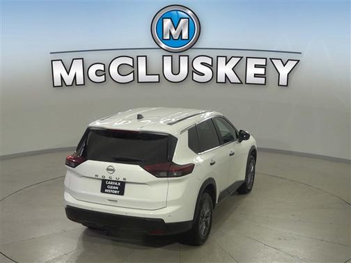 Glacier White 2024 Nissan Rogue S