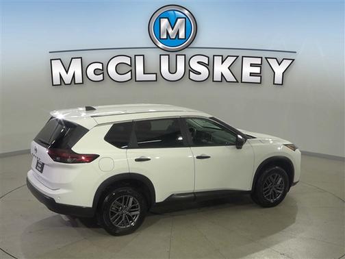 Glacier White 2024 Nissan Rogue S