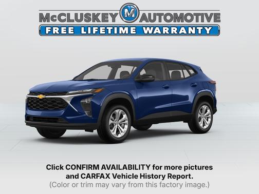 Blue Glow Metallic 2024 Chevrolet Trax LS