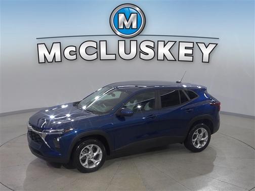 Blue Glow Metallic 2024 Chevrolet Trax LS