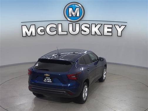 Blue Glow Metallic 2024 Chevrolet Trax LS