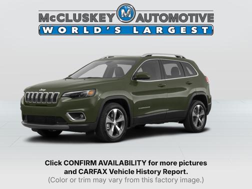 Olive Green Pearlcoat 2019 Jeep Cherokee Limited