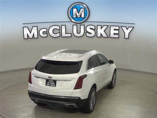 Crystal White 2024 Cadillac XT5 Premium Luxury