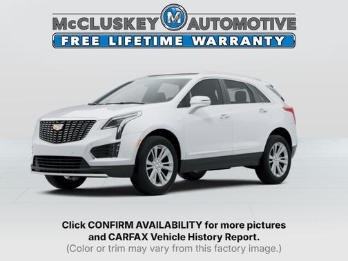 Crystal White 2024 Cadillac XT5 Premium Luxury