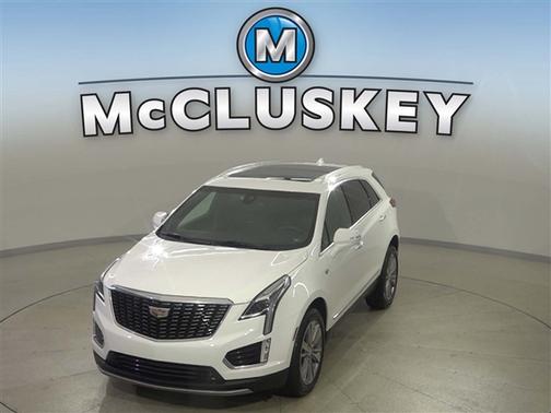 Crystal White 2024 Cadillac XT5 Premium Luxury