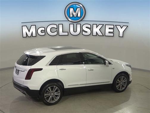 Crystal White 2024 Cadillac XT5 Premium Luxury