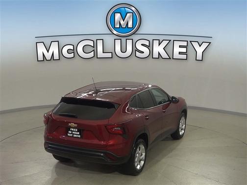 Crimson Metallic 2024 Chevrolet Trax LS