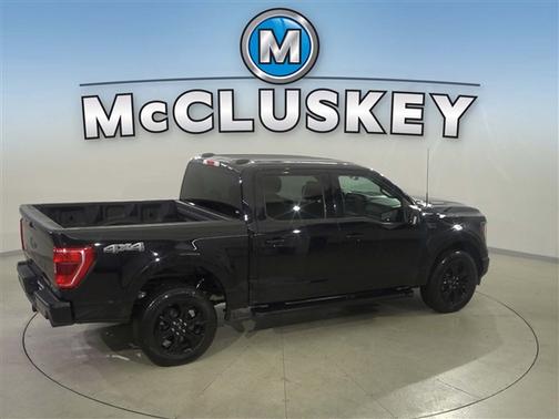 AGATE BLACK METALLIC 2023 Ford F-150 XLT